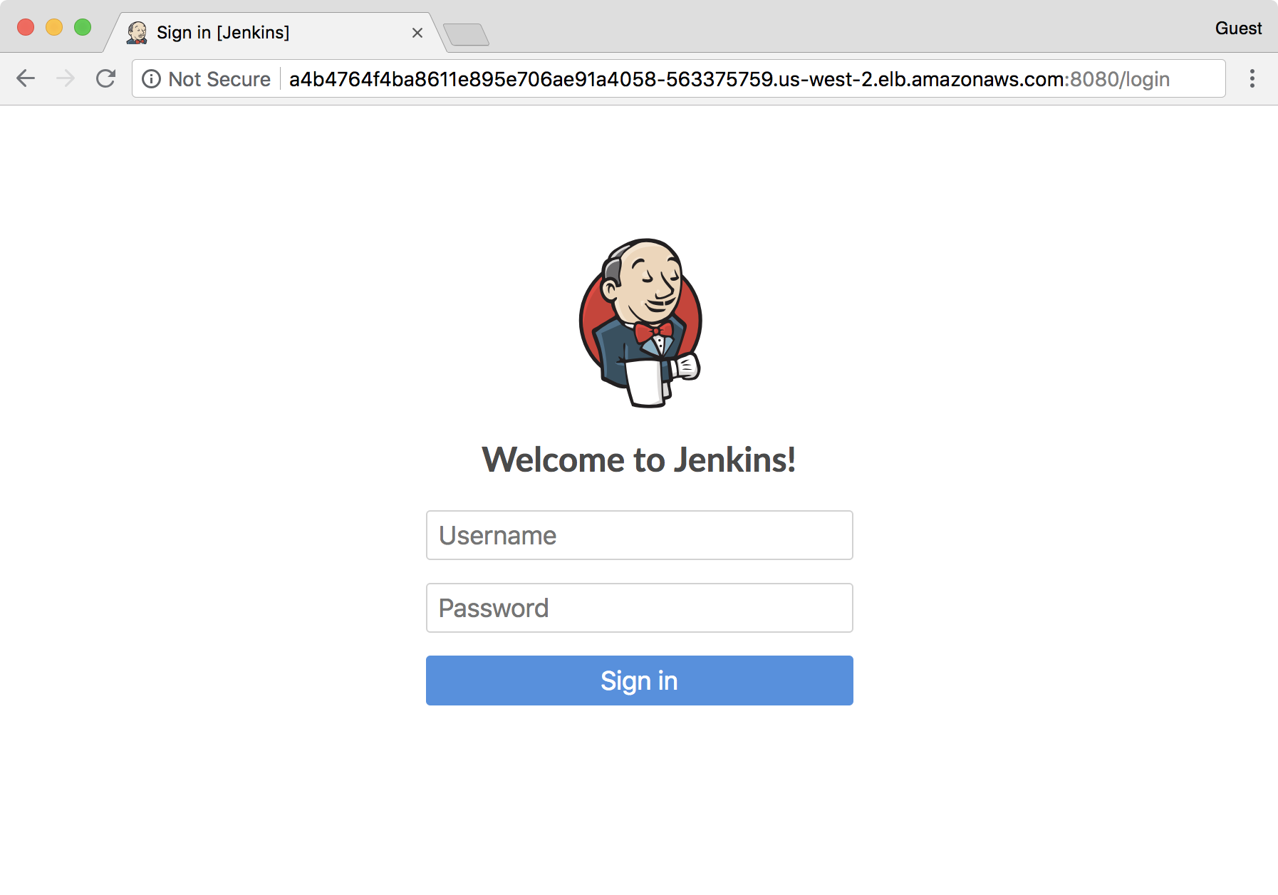 Jenkins Login